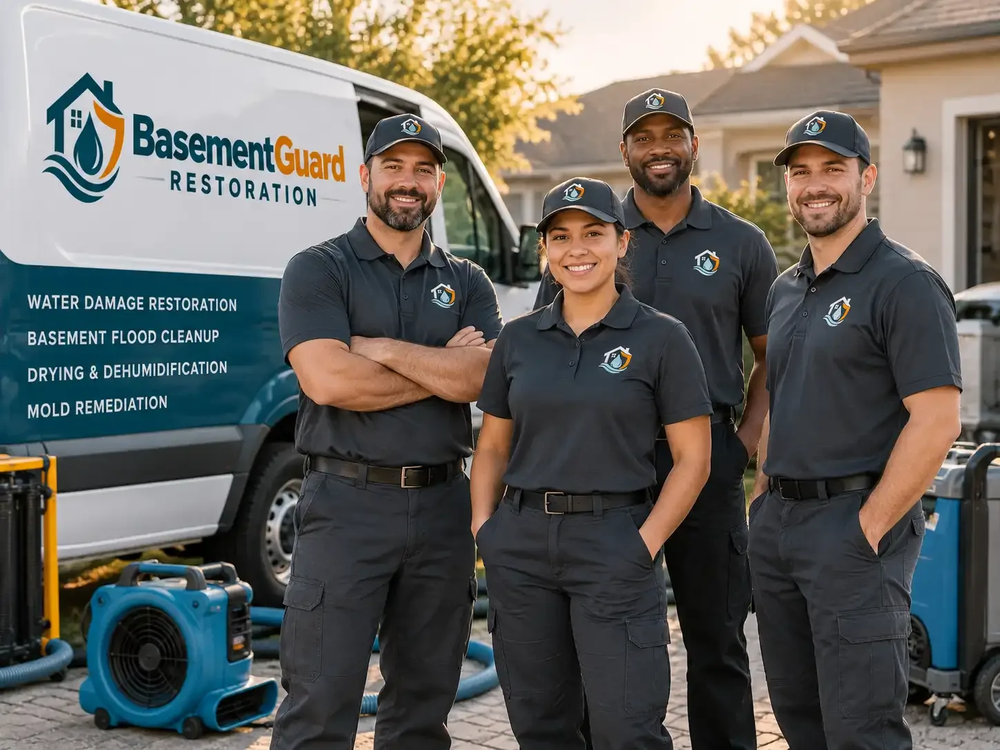 Basement Water Damage Restoration company in Wallis, TX